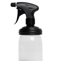 Mason Jar and Spray Top