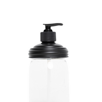 Mason Jar and Pump Top