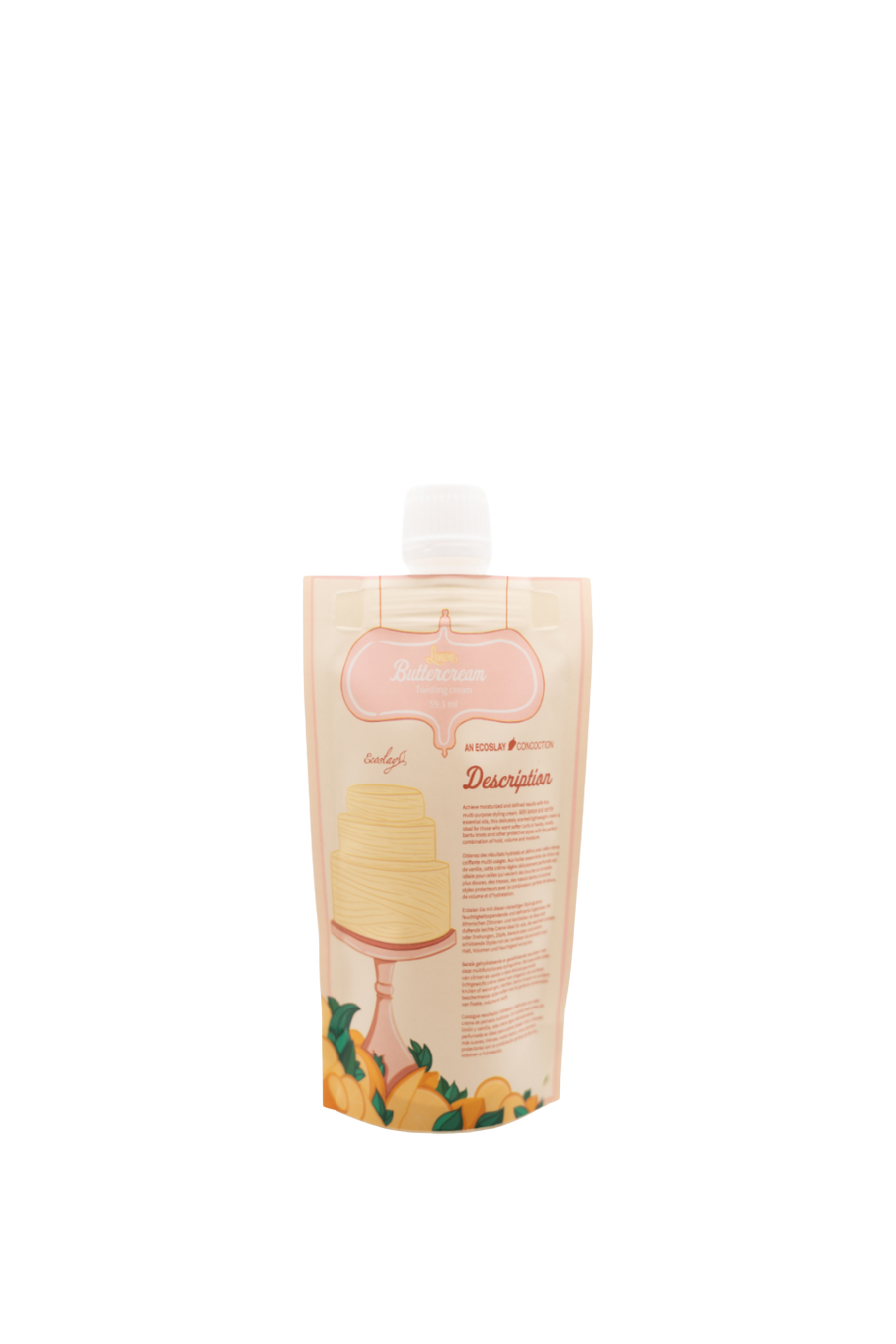 Lemon Buttercream Lightweight Styling Curl Cream – ecoslay
