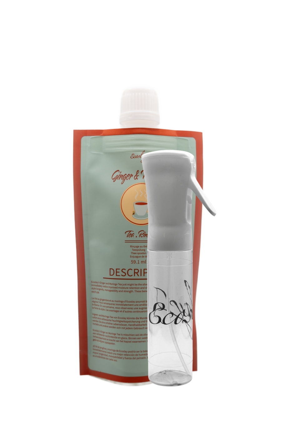 Ginger and Moringa Tea Rinse – ecoslay Ginger and Moringa Tea Rinse – ecoslay