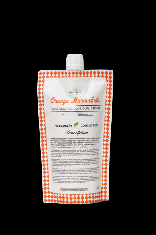 Orange Marmalade Flaxseed and Aloe Curl Definer