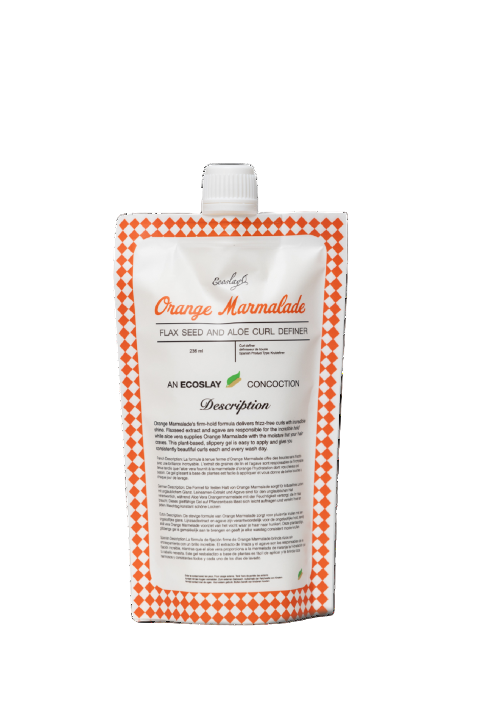 Orange Marmalade Flaxseed and Aloe Curl Definer