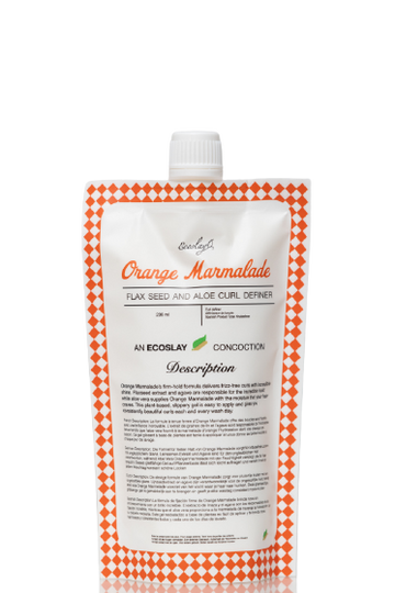 Orange Marmalade Flaxseed and Aloe Curl Definer