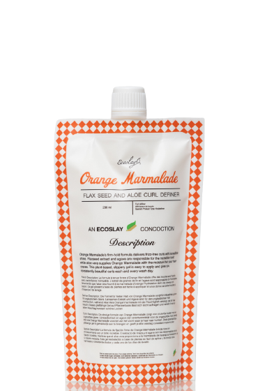 Orange Marmalade Flaxseed and Aloe Curl Definer