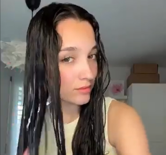 Apply to soaking wet hair