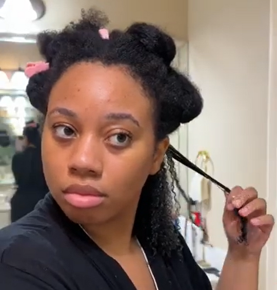 Evenly work through section by section