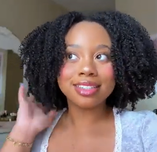 Allow hair to completely dry