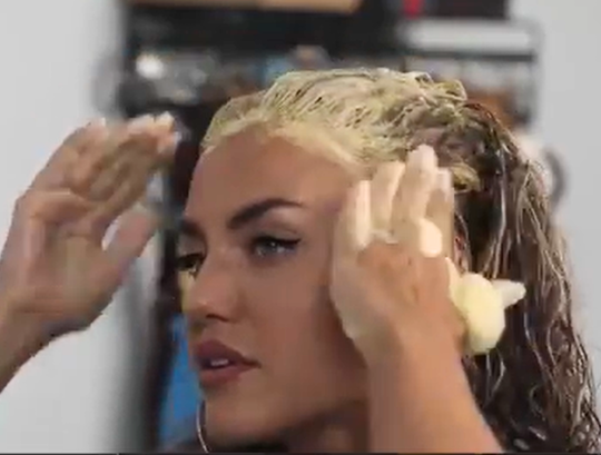 Work into a rich lather