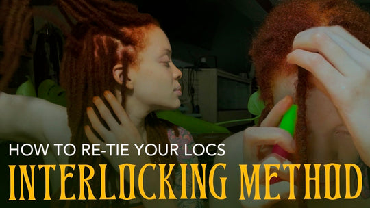 How to Re-Tie Traditional Locs