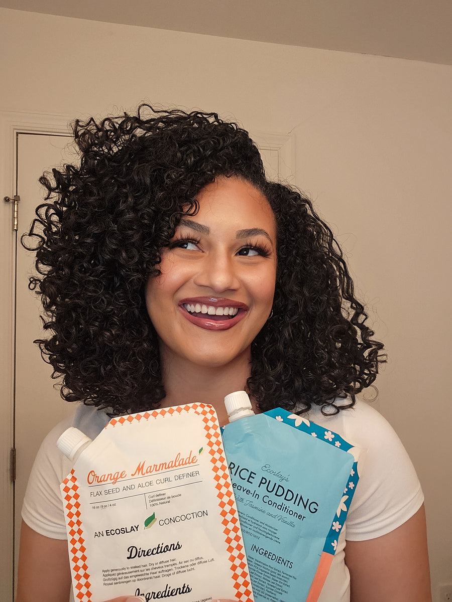 Orange Marmalade Flaxseed and Aloe Curl Definer