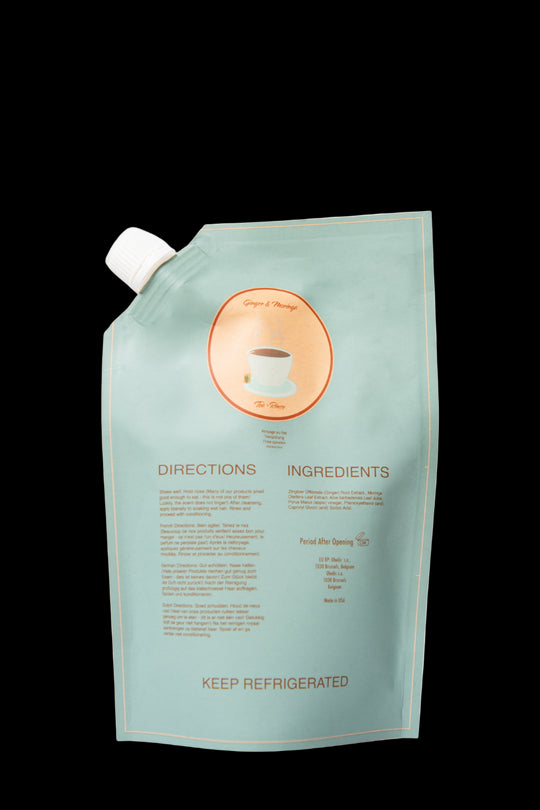 Ginger and Moringa Tea Rinse